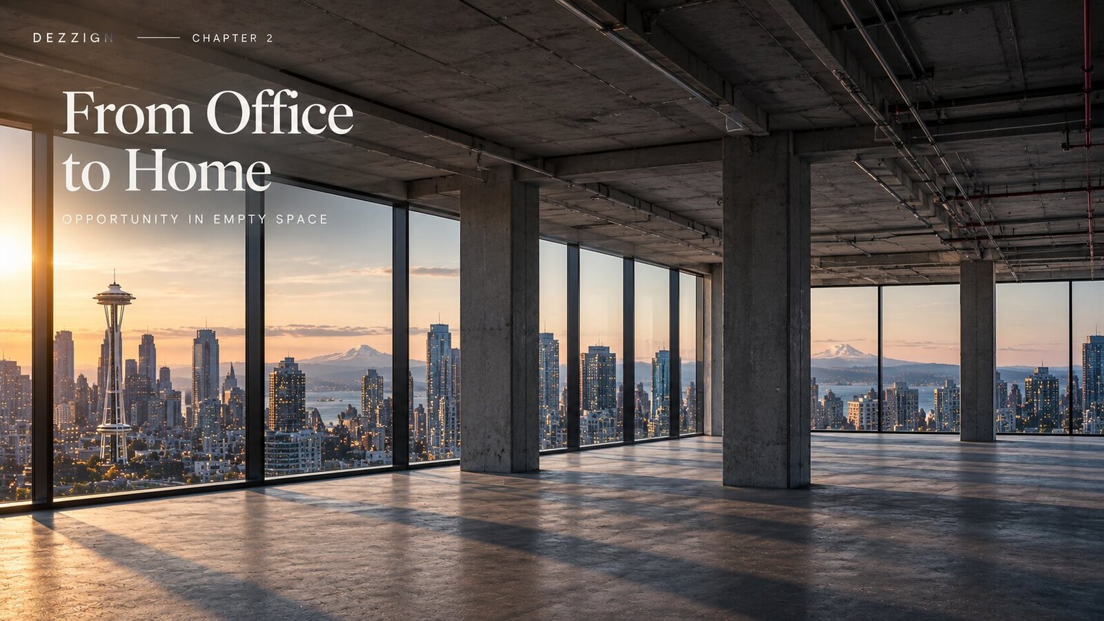 Office building converting into residential apartments
