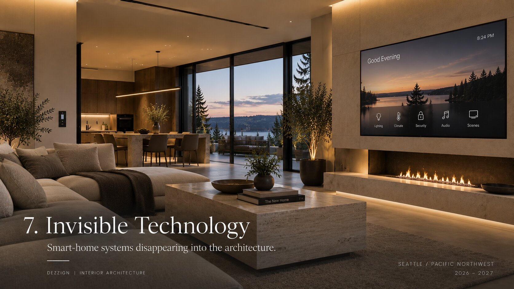 Invisible smart home technology