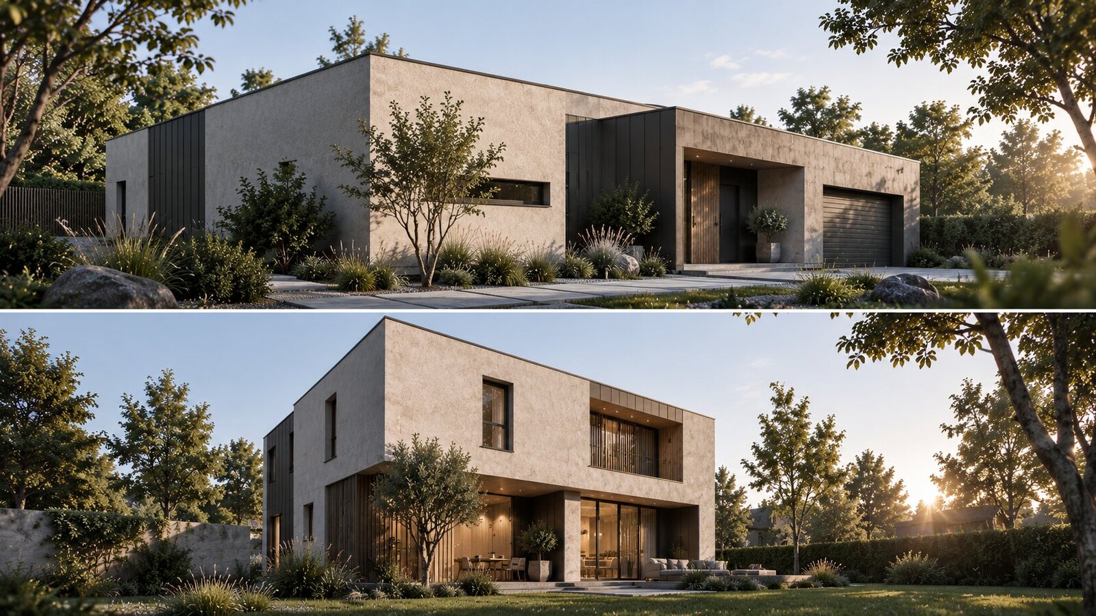 Modern energy-efficient house in Ukraine