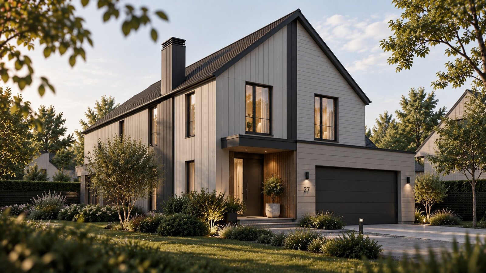 Energy-efficient house designed for its regional climate