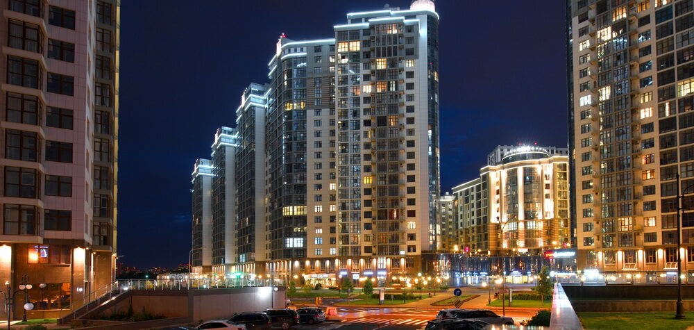 Novopecherski Lypky, apartment view